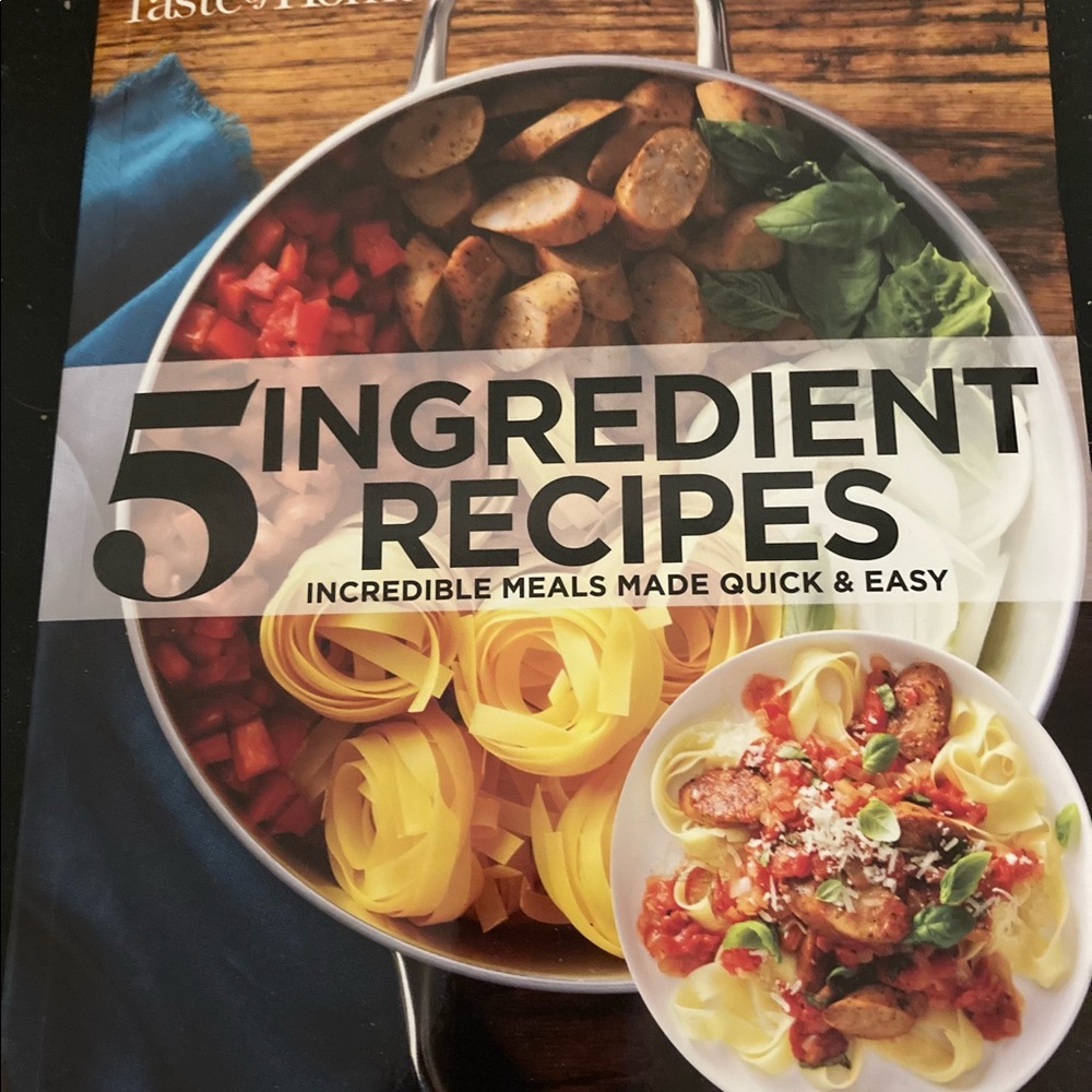 Taste of Home 5 Ingredient Recipes Cookbook